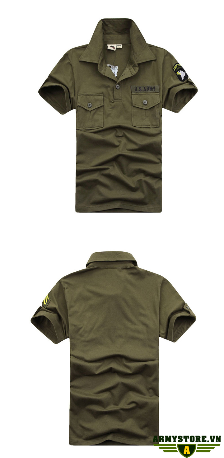 Áo phông nam phong cách lính Army ARM-808