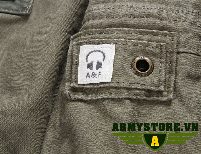 Áo khoác lính kaki cao cấp ARM-938