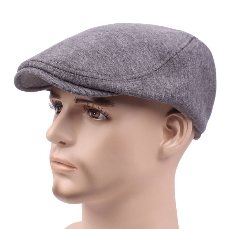 Mũ nồi mũ nón beret nam denim ARM-1243 (Ghi)