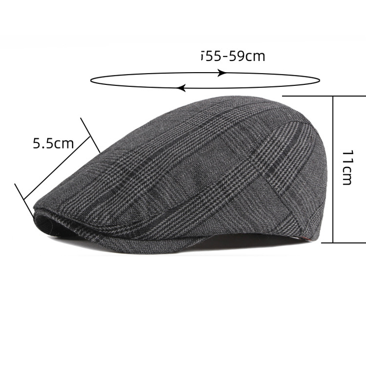 Mũ nồi mũ nón beret nam ARM-1286 (Kaki) 