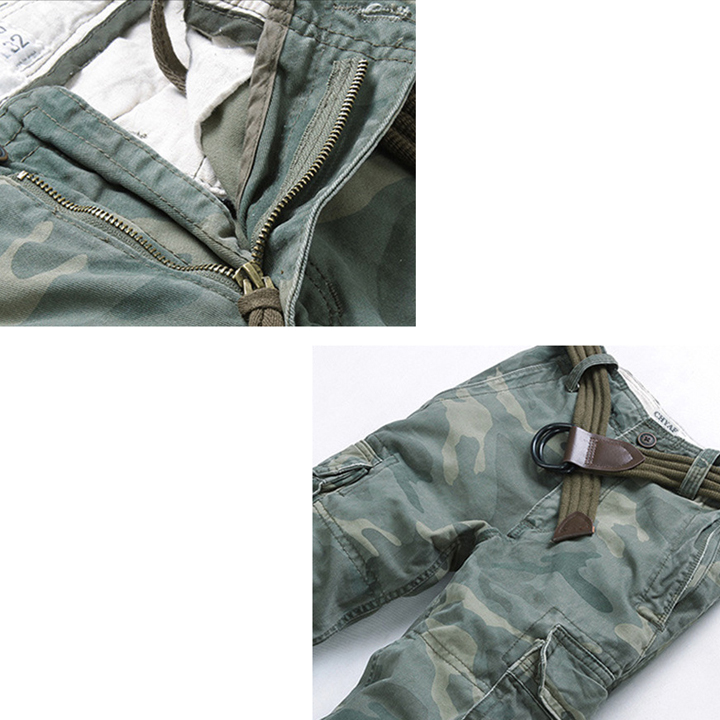 Quần túi hộp, quần dài phong cách lính CHYAF ARM-1304 (Rằn ri nâu) 