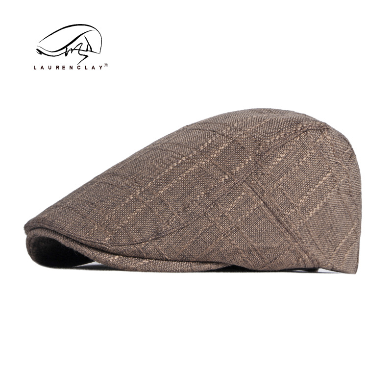 Mũ beret nam cổ điển CQ1577 (Nâu)