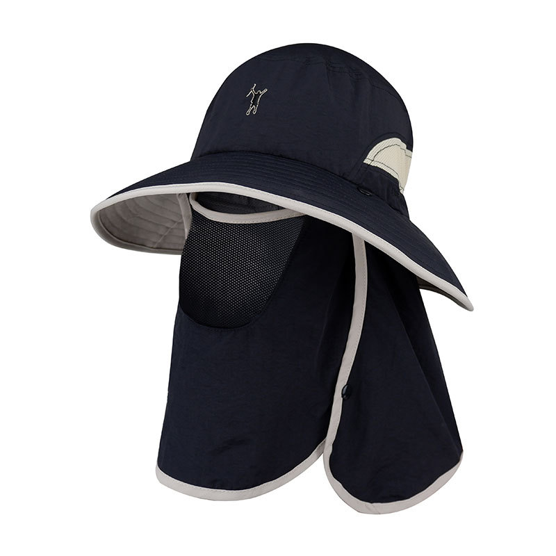 Mũ tai bèo, mũ chống nắng golf nam nữ NTB13 (Đen)
